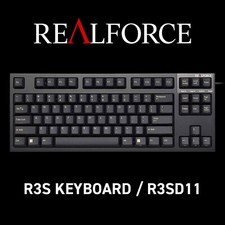 Topre REALFORCE R3S Tastatur R3SD11 USB US ANSI 45g schwarz