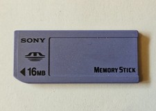 Sony Memory Stick 16 MB, MS
