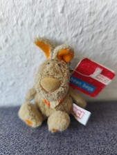 Vintage Nici Schlüsselanhänger – Weicher Hase aus Bean Bags Kollektion