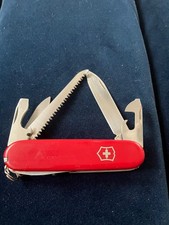 Alte Victorinox CAMPER - Schweizer Taschenmesser - Rot - Camping Outdoor - EDC