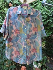 CHRISTIAN DIOR Paris  ,  GRÖßE M, DAMEN BLUSE, 100% SEIDE