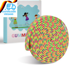 Dealkits Gummitwist Kinder Set, Gummi Rubber Twist Spiel Hüpfgummi Gummiband Spr
