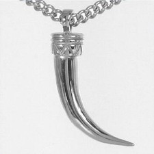 Edelstahl Anhänger Zahn