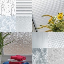 Fensterfolie 6,50€/m² Selbstklebefolie UV-Schutz Glasfolie Sichtschutz Milchglas