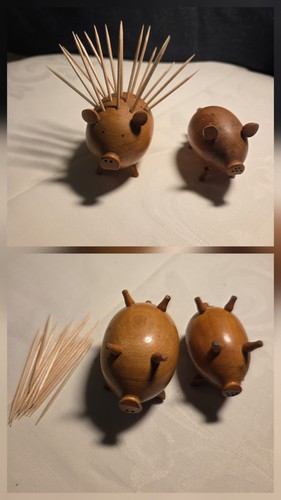 Vintage teak igel - vintage, &