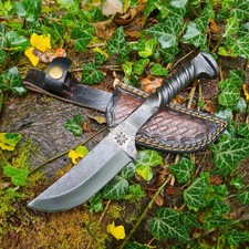 Mittelalter Outdoor Messer Railnail Messer hangesschmiedet massiv+scharf  (SFR4)