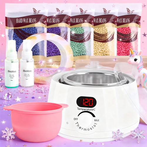 Wax warmer hair removal - wax,