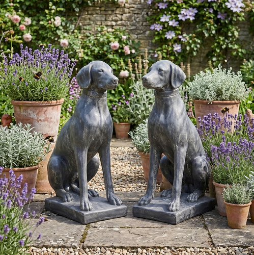Gartenfigur hund x 37 - 🔶gartenfigur, 75