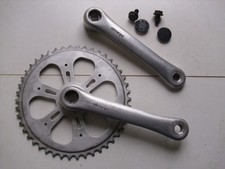 Fahrrad ALU Kurbelsatz 46 Zähne,Kurbel 170mm,Kurbelarm,Kurbelgarnitur