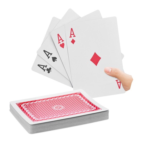 Pokerkarten jumbo wasserfeste - jumbo,