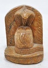 Antik Brown Sand Stein Gott Shiva Idol Figur Original Alt Handgeschnitzt
