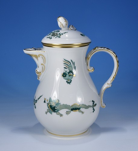Meissen reicher drache grün - meissen,