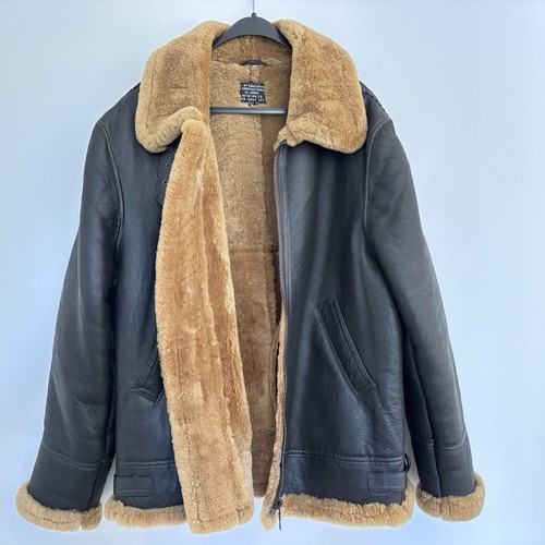 Herren fliegerjacke braun raf - fliegerjacke,
