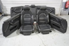 Lederausstattung Sitze Sline schwarz elektrisch verstellbar Audi A4 B7 8E Avant