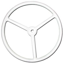 Lenkrad weiß für David Brown