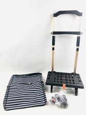 Klappbarer Strandwagen Gepäckwagen Einkaufs Trolley für Reisen Urlaub Einkauf  