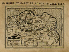 Antike Landkarte-Küstengebiet