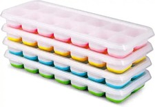 Silikon Eiswürfelschalen 4er