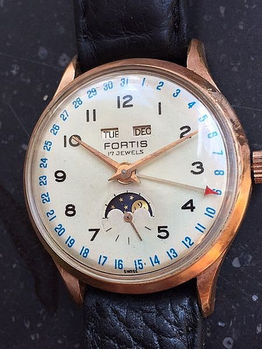 Fortis vollkalenderuhr mit - fortis,