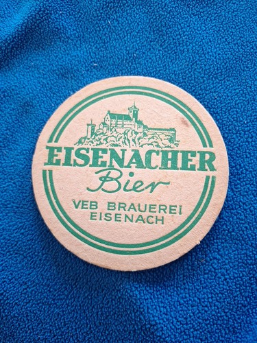 Bierdeckel veb brauerei - bierdeckel,