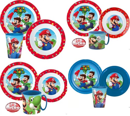Super mario kindergeschirr - mario, set