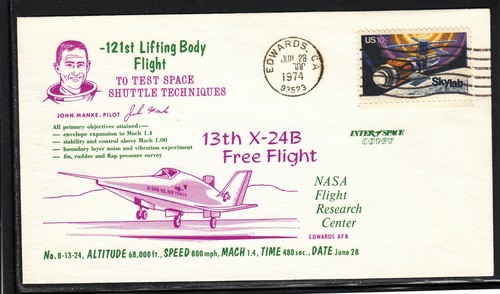 Space shuttle sta 24b pilot - sta, x-24b