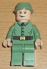 Lego Indiana Jones Figur Soldat in sand grün 