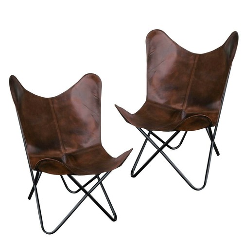 2pcs sessel leder - 2pcs,