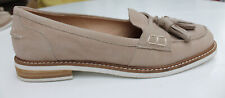 PAT CALVIN N+Y+C Damen Penny Loafer Wild-Leder Nude Beige Gr. 39 neuwertig