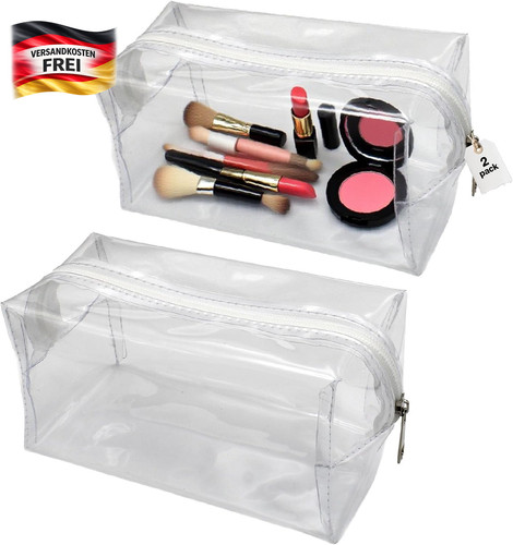 Transparente kosmetiktasche - kosmetiktasche, 2