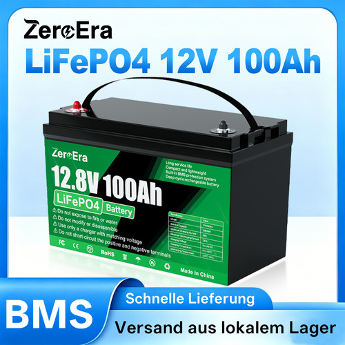 Lifepo4 lithium batterie 12v - lithium,