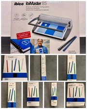 Bindegerät / Binding System ibico ibiMaster 85 & Plastikbinderücken