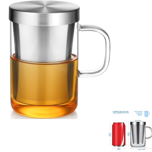 Kristallklare 500ml glas - kristallklare,