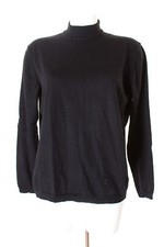 VERSACE CLASSIC V2 Pullover Wolle Damen Gr. XL in Schwarz