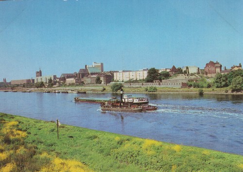Ansichtskarte magdeburg der - magdeburg, an