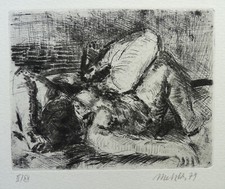 HARALD METZKES "Liegender