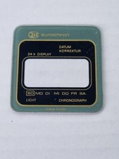 DDR RUHLA  ZIFFERNBLATT