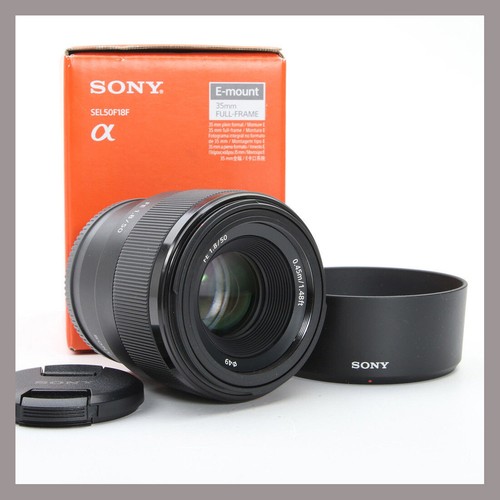 Sony sel 50mm - sony,