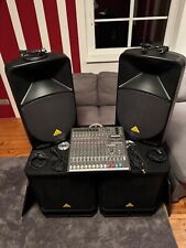 Behringer Aktiv PA Anlage mit Mixer 