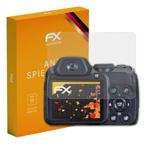 atFoliX 3x Displayfolie für Fujifilm FinePix S2000HD Schutzfolie matt&stoßfest