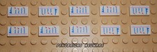 Lego 10 x Fliese/Fliesen 1x2