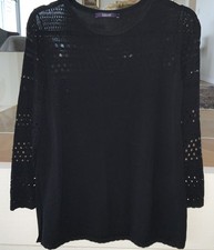 Laurel Pulli schwarz mit