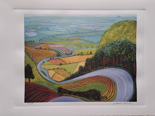 David hockney signiert - hockney,