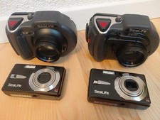 2x SEALIFE Unterwasser Kamera Mit Blitz Und Koffer