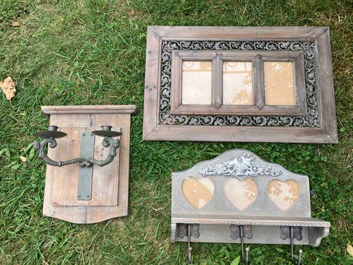 Deko shabby holz bilderrahmen - holz,
