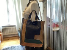 Original Longchamp Tasche Hobo crossbody Leder schwarz Camel  lila grün unbenutz