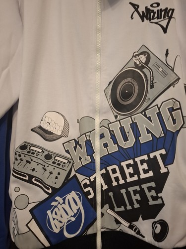 Jacke wrung south graffiti - jacke,