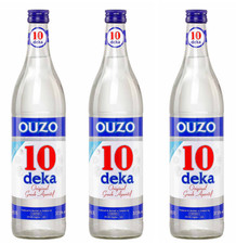 Ouzo 10 (Ouzo Deka) 3x 0,7l