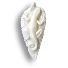 Gecko Eidechse Amulett