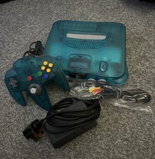 Ice Blue Nintendo 64 N64
